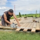Terasa na klíč montáž