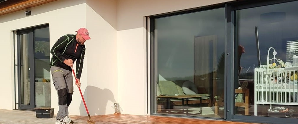 údržba dřevěné terasy na klíč